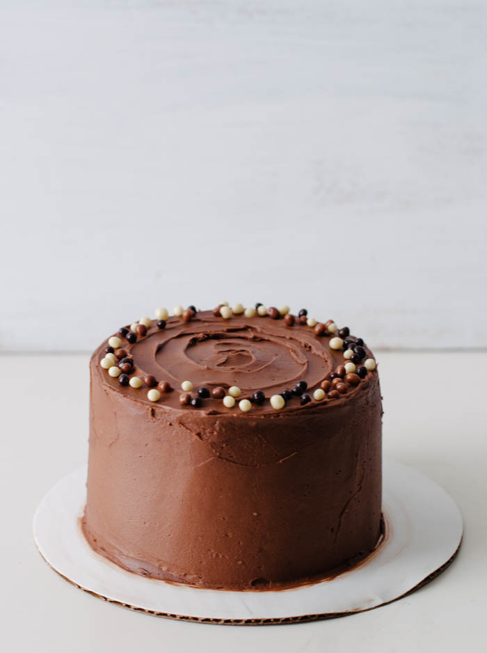 Eggless Chocolate Cake