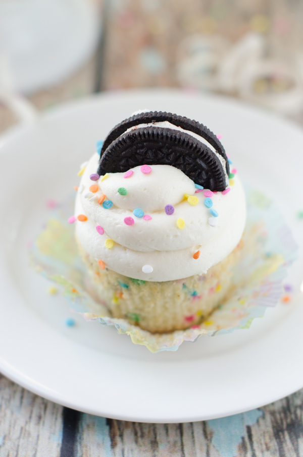 Funfetti Birthday Cake Oreo Cupcakes | The Cake Merchant