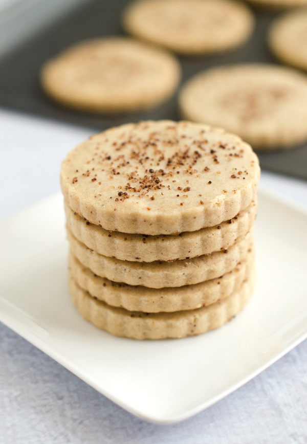 Brown Sugar Shortbread Cookies