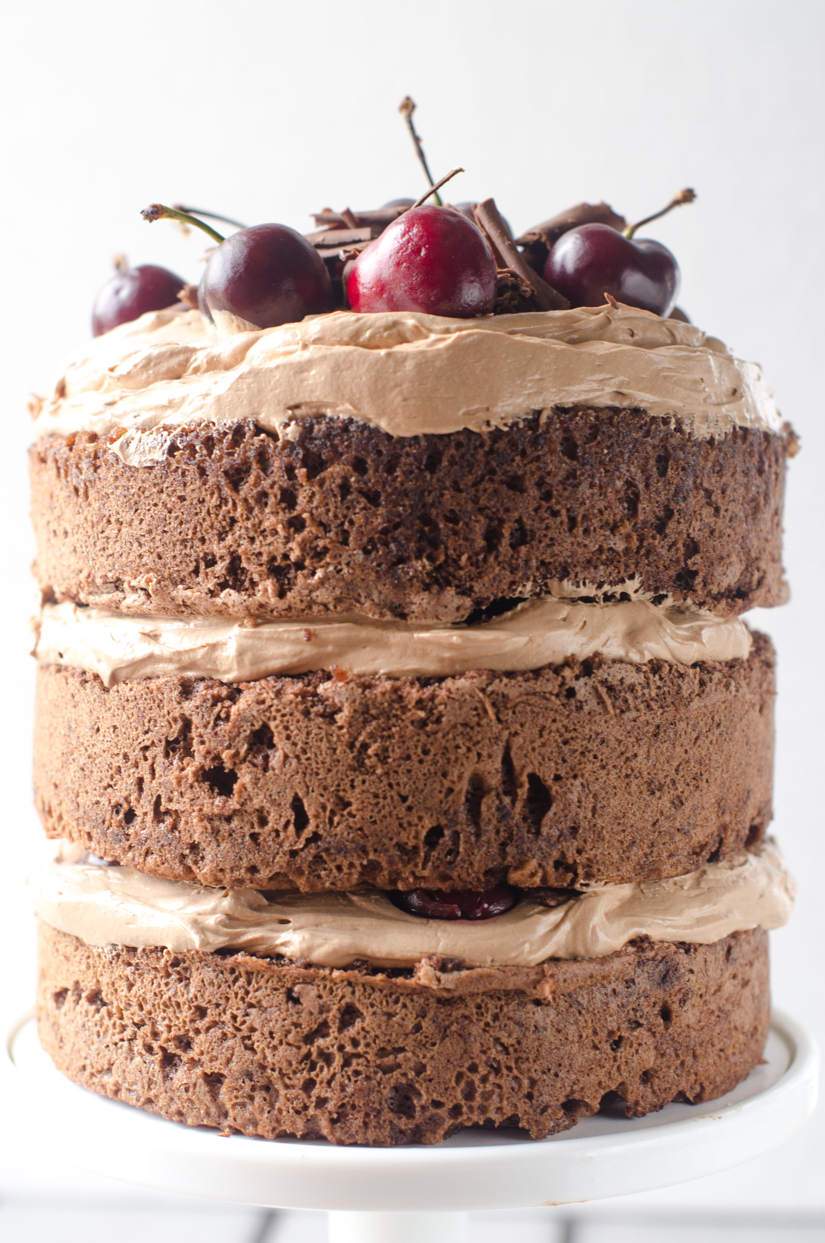 Chocolate Cherry Amaretto Cake The Cake Merchant