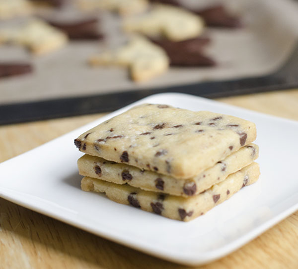 Chocolate Chip Shortbread Cookies Recipe