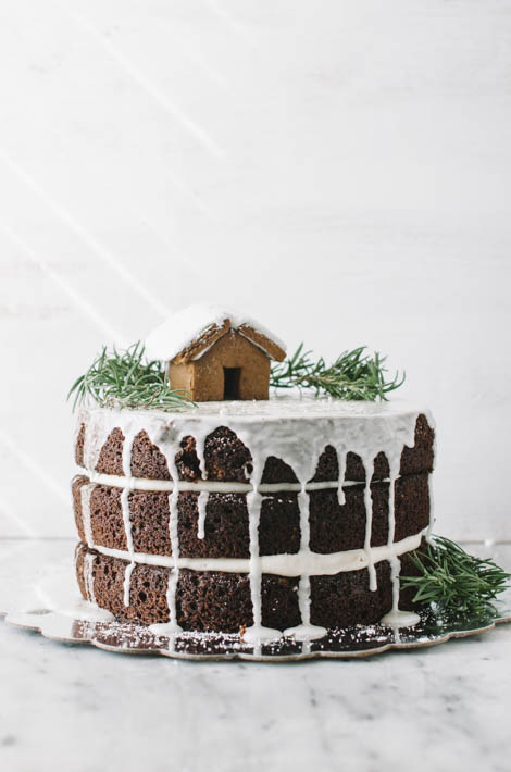Gingerbread House Cake Recipe 