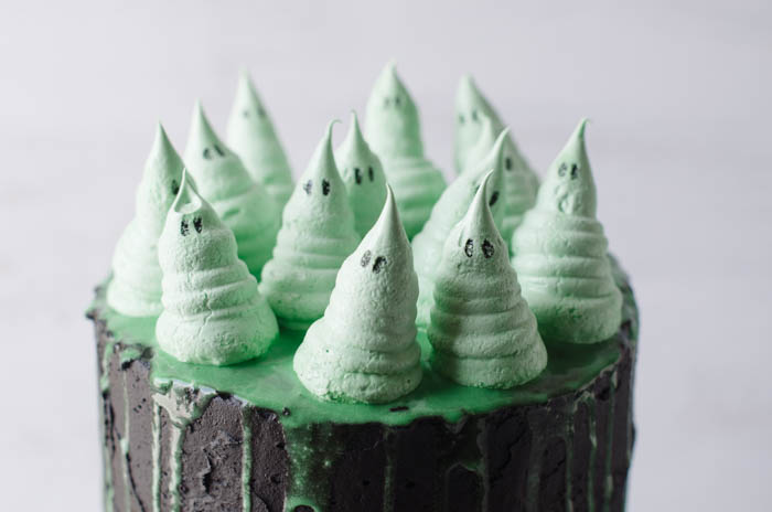Green Ghoul Cake