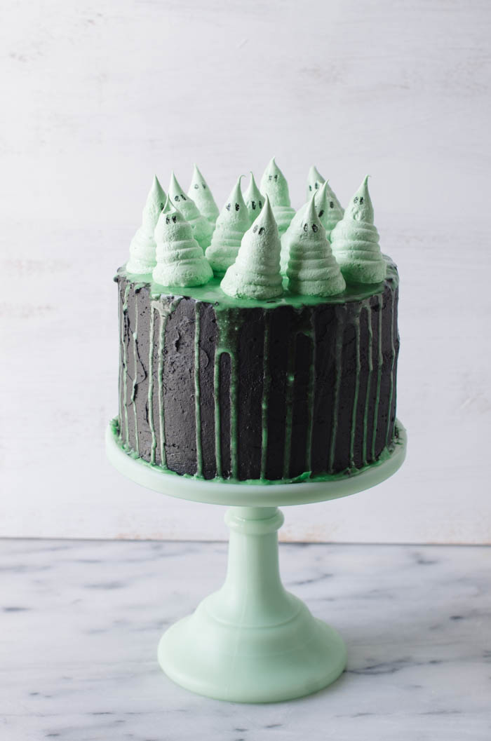 Green Ghoul Cake