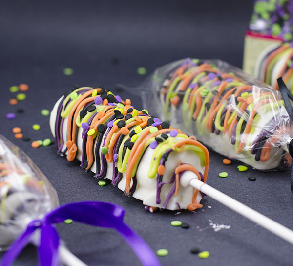 Sprinkle Covered Marshmallow Pops