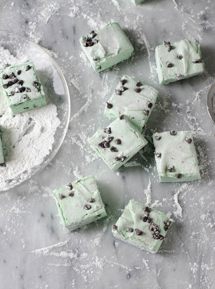 Mint Chocolate Chip Marshmallows