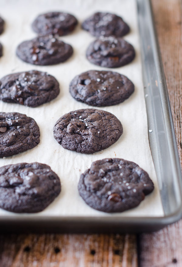 Vegan Dark Chocolate Olive Oil And Sea Salt Cookies The Cake Merchant
