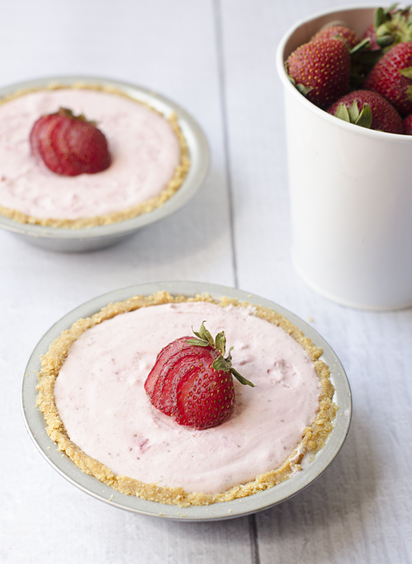 Individual No-Bake Cheesecake