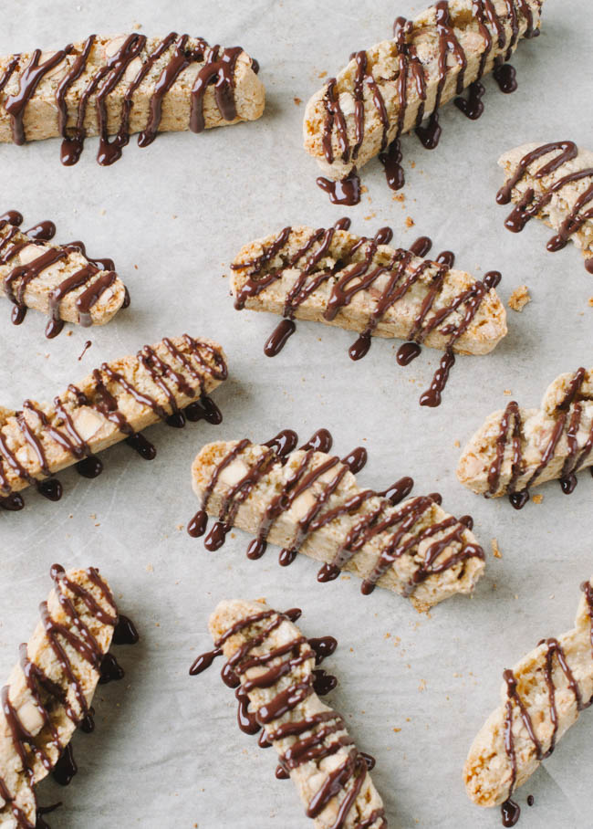 Vegan Almond Biscotti