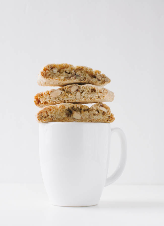 Vegan Almond Biscotti